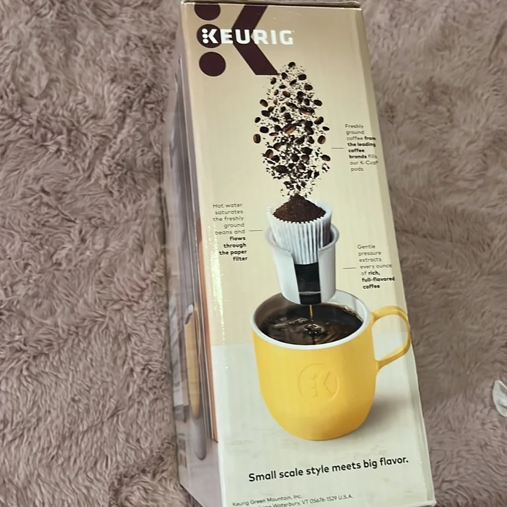 Keurig K Mini Single Serve Coffee Maker Studio Gray less than 5” wide  6 - 12 oz - Picture 8 of 9